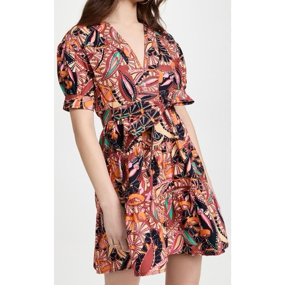 ALC Russet Multi Carey Dress - Picture 1 of 6